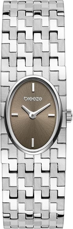 BREEZE Dynamis - 612621.4, Silver case with Stainless Steel Bracelet