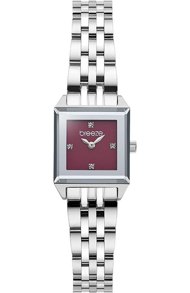 BREEZE Impress - 612531.9, Silver case with Stainless Steel Bracelet