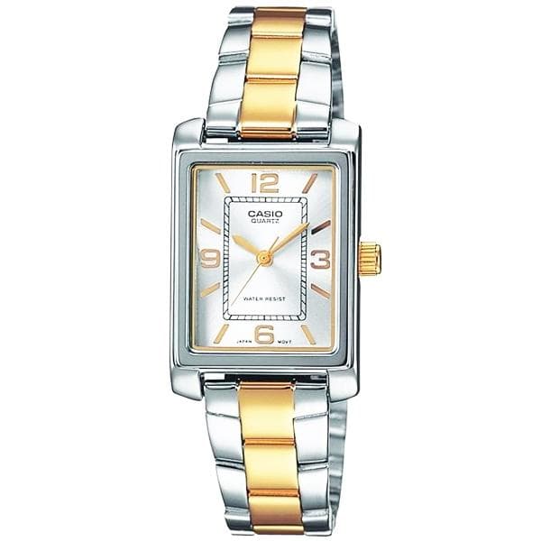 CASIO Collection - LTP-1234PSG-7AEF, Silver case with Stainless Steel Bracelet
