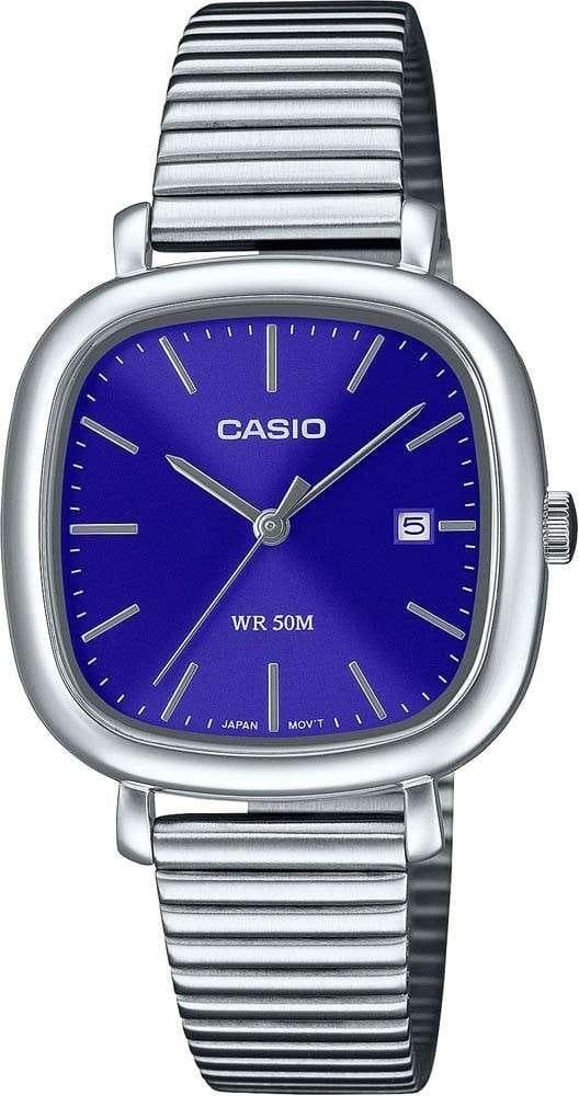 CASIO Collection - LTP-B166D-2AVEF, Silver case with Stainless Steel Bracelet
