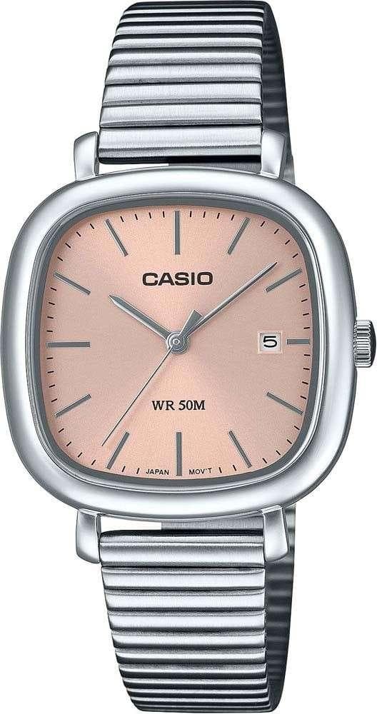 CASIO Collection - LTP-B166D-4AVEF, Silver case with Stainless Steel Bracelet