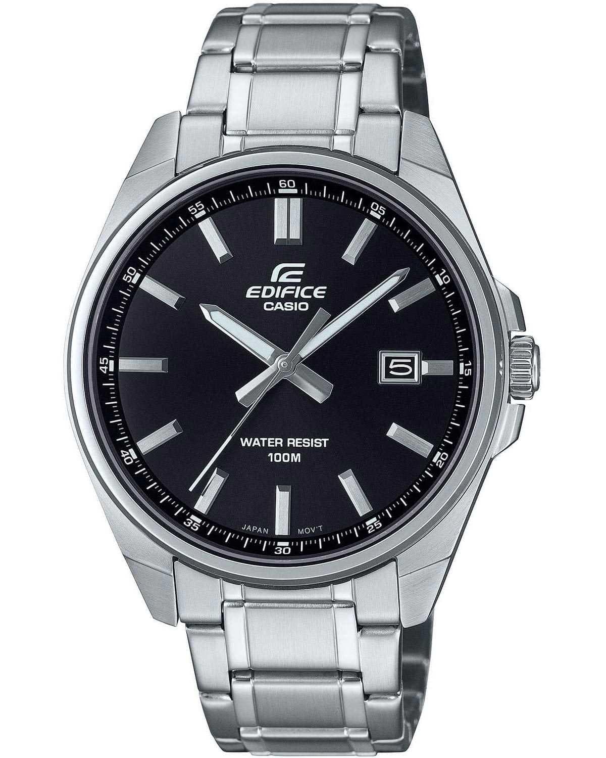 CASIO Edifice - EFV-150D-1AVUEF Silver case with Stainless Steel Bracelet