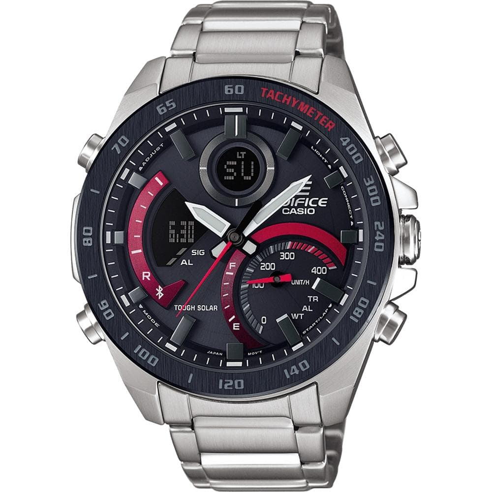 CASIO Edifice Bluetooth Solar Stainless Steel Bracelet ECB-900DB-1AER