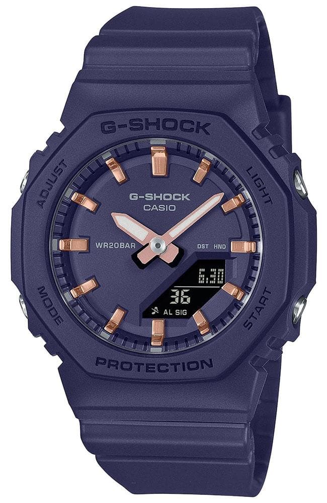 CASIO G-Shock Chronograph - GMA-P2100M-2AER Purple case with Purple Rubber Strap