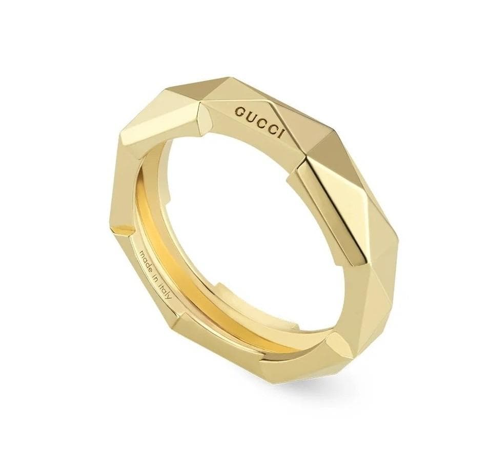 GUCCI "Link to Love" Δαχτυλίδι από χρυσό 18ct Gold YBC662188001014