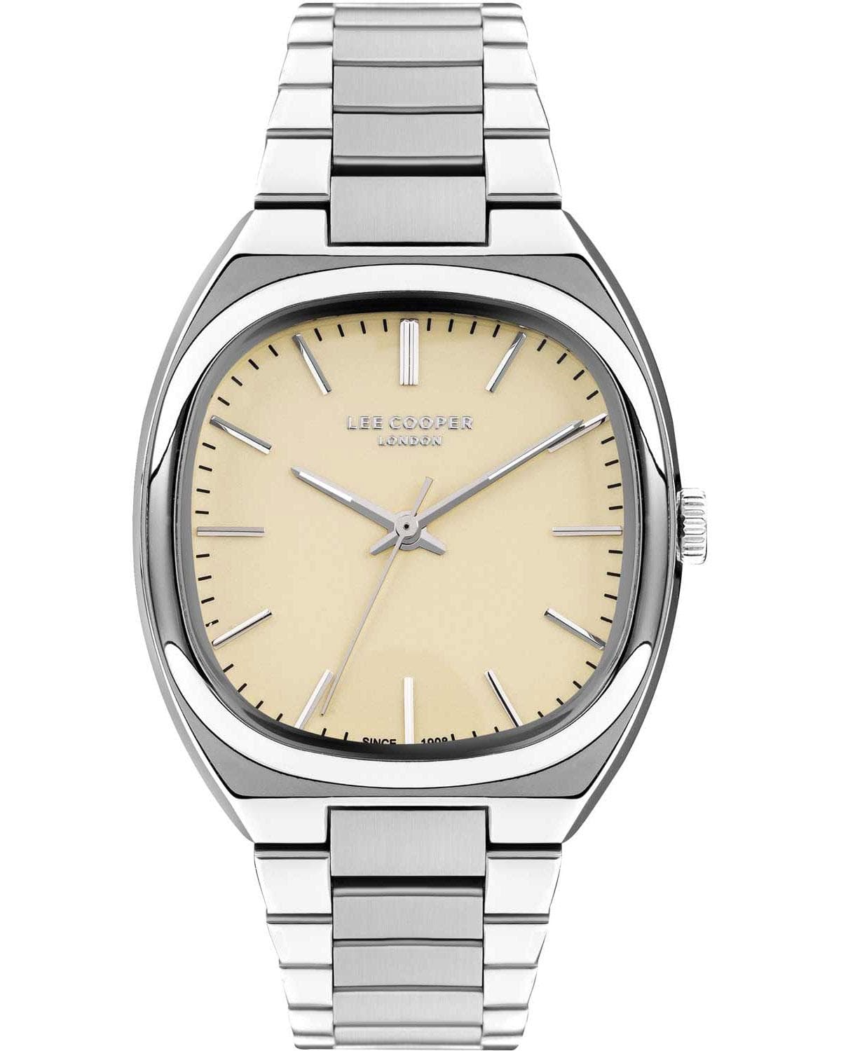 LEE COOPER Men's - LC07939.310, Silver case with Metal Bracelet