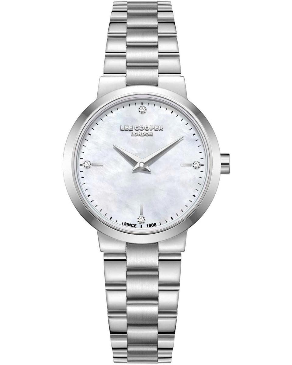 LEE COOPER Ladies - LC08225.320, Silver case with Metal Bracelet