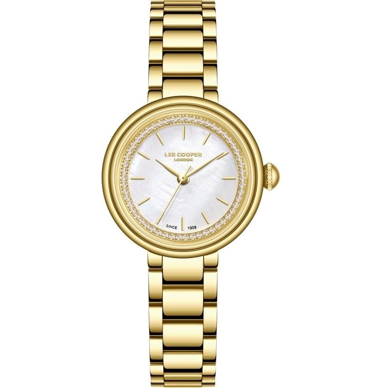 LEE COOPER Ladies - LC08279.120, Gold case with Metal Bracelet