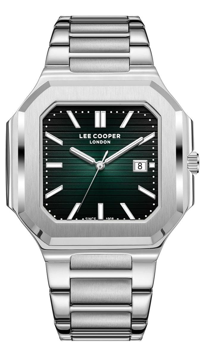 LEE COOPER Men's - LC08269.370, Silver case with Metal Bracelet