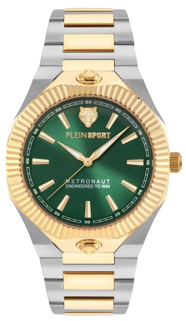 PLEIN SPORT Metronaut Men's - PSCGA0625, Silver case with Stainless Steel Bracelet